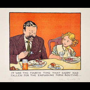 A literary estate sale ranging from a Beethoven manuscript to absurdist 1980s lithographs